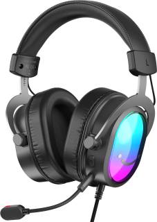 Наушники Fifine H16 7.1 RGB Black