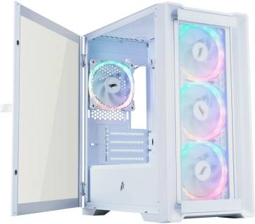Корпус 1STPLAYER T4-G-WH-4FS7-W