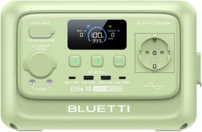 Зарядная станция BLUETTI Elite 30 V2 Portable Power Station 600W/288Wh Green P-EL30V2-EU-GY-GR-010