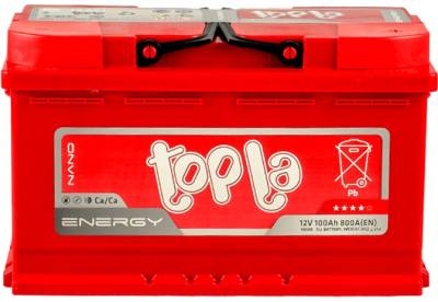 Аккумулятор Topla 100 Ah/12V Energy короткий 108 000