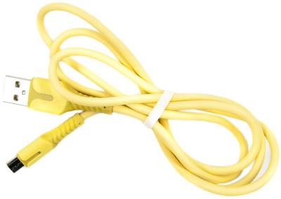 Кабель DENGOS USB 2.0 AM to Micro 5P 1.0m yellow PLS-M-IND-SOFT-YELLOW