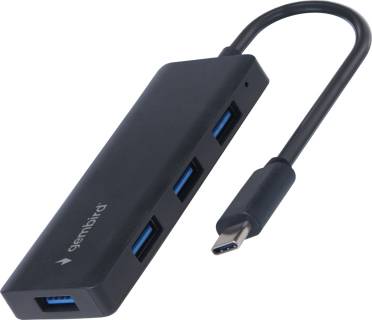 Разветвитель Gembird USB-C UHB-U3P4-02 4xUSB3.1 UHB-CM-U3P4-02