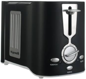 Тостер VILGRAND VT 0929H black