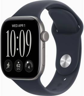 Часы Apple Watch Series 12 GPS 42mm Space Grey Aluminium Case MJE74RK/A