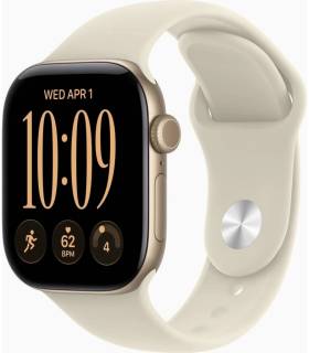 Часы Apple Watch Series 12 GPS 42mm Light Gold Aluminium Case MJED4RK/A