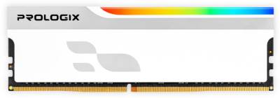 Память ProLogiX DDR4 8GB 3600 MHz Onyx White RGB PRO8GB3600YWR4