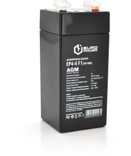 Аккумулятор Europower EP4-4F1, 4V-4Ah