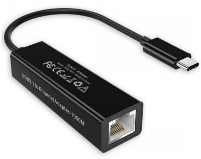Сетевой адаптер Choetech USB-C to RJ45 Ethernet 1000Mbps HUB-R01