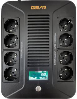ИБП GEAR GU-1000PLUS6 600W