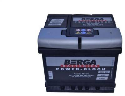 Аккумулятор Berga Power Block 44Ah Н Ев (-/+) (440EN) 5444020447502