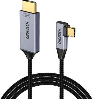 Кабель Choetech USB-C to HDMI M 1.8m 4K60Hz 90° corner XCH-1803