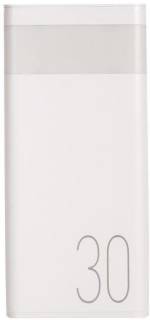 Павербанк Remax Chinen Type-C 20W + 2USB 22.5W 30000mAh LED White RPP-320