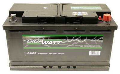Аккумулятор Gigawatt 100А 0185760002