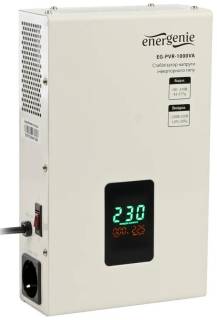 Стабилизатор EnerGenie EG-PVR-1000VA, 220V