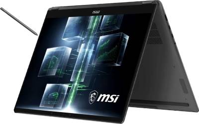 Ноутбук MSI Prestige N16 Flip AI+ C1XMT Platinum Gray C1XMT-025PLY