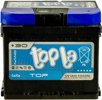 Аккумулятор Topla 54 Ah/12V TOP Euro 118 654