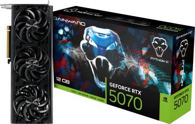 Видеокарта Gainward GeForce RTX 5070 Python III 12GB NE75070019K9-GB2050T