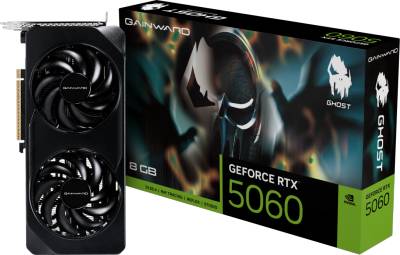 Видеокарта Gainward GeForce RTX 5060 Ghost 8GB NE75060019P1-GB2063B