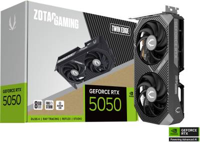Видеокарта ZOTAC GAMING GeForce RTX 5050 Twin Edge 8GB ZT-B50500E-10M