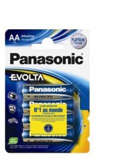 Батарейка Panasonic EVOLTA AA BLI 4 ALKALINE LR6EGE/4BP