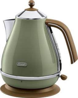 Электрочайник Delonghi Icona Vintage Olive KBOV2001.GR