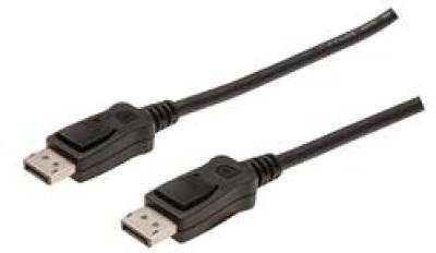 Кабель Digitus Displayport (AM/ AM) DIGITUS 1м, Black AK-340100-010-S