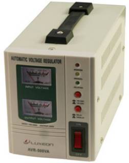 Стабилизатор Luxeon AVR-500D (Белый), 500VA