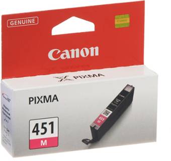 Картридж Canon Чернильница Canon CLI-451M (Magenta) PIXMA MG5440/ MG6340 6525B001