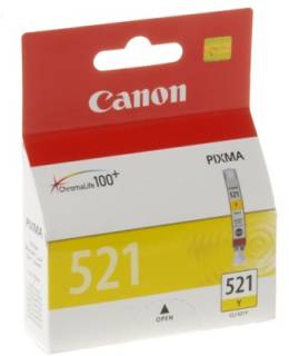 Картридж Canon CLI-521Y для Canon {Pixma MP 540/PixmaMP630} yellow 2936B004