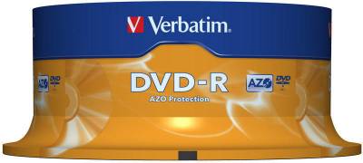 Диск Verbatim DVD-R 4.7Gb 16x Cake 43522