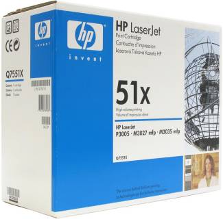 Картридж HP LaserJet 51X Q7551X