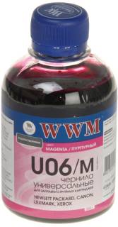 Чернило WWM Universal CANON/HP/LEXMARK/XEROX Magenta U06M