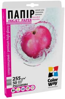 Фотобумага ColorWay PSG255050A4