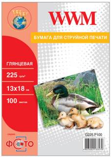 Фотобумага WWM G225.P100
