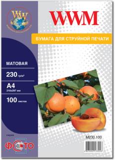 Фотобумага WWM M230.100