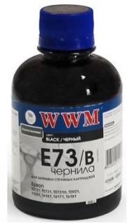 Чернило WWM EPSON Stylus CX3700/T26/TX106 (Black) E73/B