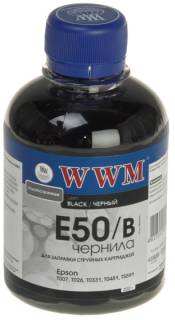 Чернило WWM Epson Stylus Universal Black E50/B