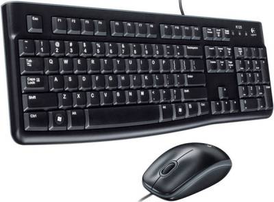 Комплект Logitech Desktop MK120 Black USB 920-002561