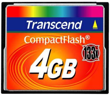 Флеш-карта Transcend Ultra Speed CompactFlash 4GB 133x TS4GCF133