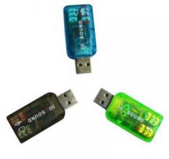 Аудиокарта Atcom Контроллер USB-sound card (5.1) 3D sound 7807