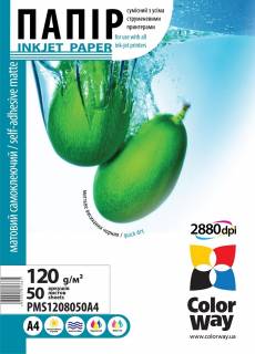 Фотобумага ColorWay PMS1208050A4