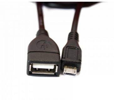 Кабель Extradigital Кабель USB OTG Extradigital (AF/microB) 0.1 м black (DV00DV4063)