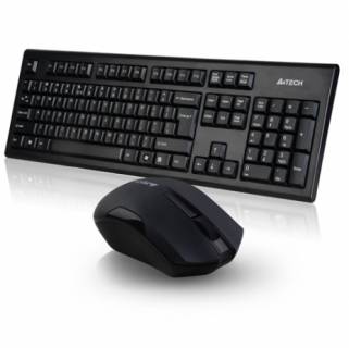 Комплект A4Tech 3000N Black USB 3000N (GK-85+G3-200N)