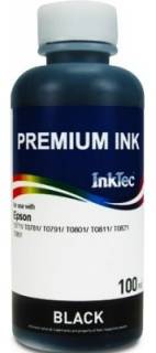 Чернило InkTec Epson T0821 100мл Black E0010-100MB
