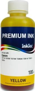 Чернило InkTec Epson R270/290 RX590/610/690 Yellow E0010-100MY