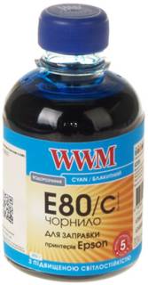 Чернило WWM EPSON L800 Cyan (E80/C) 200г