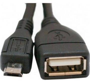 Кабель Atcom USB 2.0 AF/MicroBM 0,8 м OTG 16028