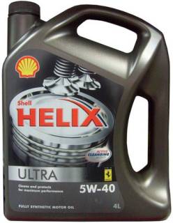 Масло SHELL Helix Ultra 5W-40 4л