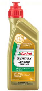 CASTROL Syntrax Longlife 75W-140 Syntrax Longlife 75W-140 1л (EB-SYNTLL-12X1L)