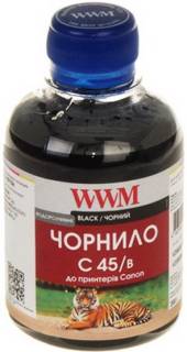 Чернило WWM CANON CLI451B Black (C45/B) 200г